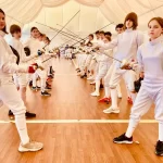 Занятия йогой, фитнесом в спортзале Фехтовальный клуб Лидер Москва