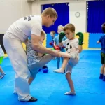 Занятия йогой, фитнесом в спортзале Fight Kids Дмитров