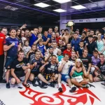 Занятия йогой, фитнесом в спортзале Fireball fight club Красноярск