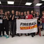Занятия йогой, фитнесом в спортзале Fireball fight club Красноярск