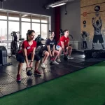 Занятия йогой, фитнесом в спортзале FitClub Дудинка