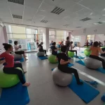 Занятия йогой, фитнесом в спортзале Фиткласс Рязань