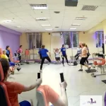 Занятия йогой, фитнесом в спортзале FitLedi Челябинск