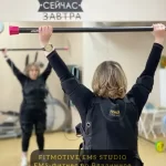 Занятия йогой, фитнесом в спортзале Fitmotive EMS studio Владимир