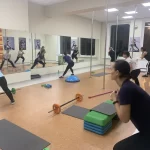 Занятия йогой, фитнесом в спортзале Фитнес Фокс Подольск