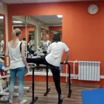 Занятия йогой, фитнесом в спортзале Фитнес клуб Мандарин Гатчина
