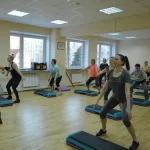 Занятия йогой, фитнесом в спортзале Фитнес Леди Одинцово