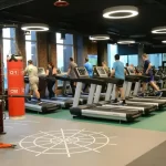 Занятия йогой, фитнесом в спортзале Фитнес парк Новосибирск