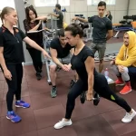 Занятия йогой, фитнесом в спортзале Фитнес школа Элины Гоок Тюмень