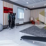 Занятия йогой, фитнесом в спортзале Фитнес студия EMS тренировок Fitness World Воронеж