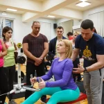 Занятия йогой, фитнесом в спортзале Фитнес тренер Игорь Елизаров Челябинск