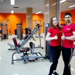 Занятия йогой, фитнесом в спортзале Фитнес центр Росич Майский