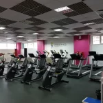 Занятия йогой, фитнесом в спортзале Fitness Plaza Лангепас