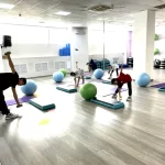 Занятия йогой, фитнесом в спортзале Fitness Plaza Лангепас