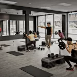 Занятия йогой, фитнесом в спортзале Fitness studio Тюмень