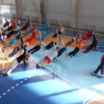 Занятия йогой, фитнесом в спортзале Физкультурно-спортивный клуб Рассвет-спорт Иркутск