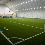 Занятия йогой, фитнесом в спортзале ФК Алмаз Ставрополь