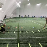 Занятия йогой, фитнесом в спортзале ФК Ракета Санкт-Петербург
