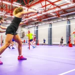 Занятия йогой, фитнесом в спортзале Flip-Flop Badminton Club Москва