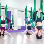 Занятия йогой, фитнесом в спортзале Fly yoga Новомосковск