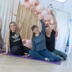 Занятия йогой, фитнесом в спортзале Fly yoga Новомосковск