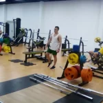 Занятия йогой, фитнесом в спортзале ФОК Химки