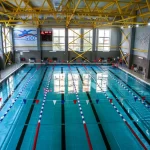 Занятия йогой, фитнесом в спортзале ФОК с бассейном Университетский Москва