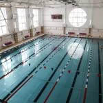 Занятия йогой, фитнесом в спортзале ФОК с бассейном Университетский Москва