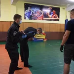 Занятия йогой, фитнесом в спортзале ФОК УВД по ЦАО Москва