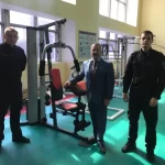 Занятия йогой, фитнесом в спортзале ФОК УВД по ЦАО Москва