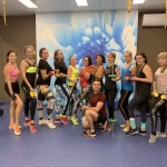 Занятия йогой, фитнесом в спортзале Форма fitness Мирный