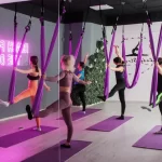 Занятия йогой, фитнесом в спортзале Франшиза Lady Stretch Казань