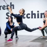 Занятия йогой, фитнесом в спортзале Fresh Stretching Москва