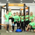 Занятия йогой, фитнесом в спортзале Frunze Team Гранд Апельсин Москва