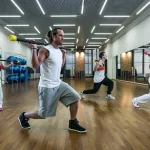 Занятия йогой, фитнесом в спортзале Full Contact Санкт-Петербург