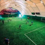 Занятия йогой, фитнесом в спортзале Футбол Барс Москва