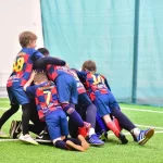 Занятия йогой, фитнесом в спортзале Футбольная школа Импульс Москва