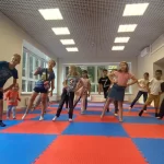 Занятия йогой, фитнесом в спортзале ГБУ Ломоносовец Москва