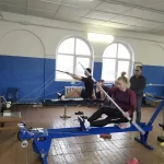 Занятия йогой, фитнесом в спортзале ГБУ Спортивная школа олимпийского резерва по гребле на байдарках и каноэ Республики Башкортостан Уфа