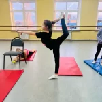 Занятия йогой, фитнесом в спортзале ГБУ Цдмси Крылья Москва