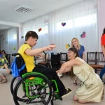 Занятия йогой, фитнесом в спортзале ГБУ Воронежской области Спортивный клуб для людей с ограниченными возможностями здоровья Воронеж