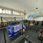 Занятия йогой, фитнесом в спортзале Гигант боксёрский клуб Москва