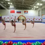 Занятия йогой, фитнесом в спортзале Гимнастик Москва