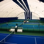 Занятия йогой, фитнесом в спортзале Global Tennis Красногорск