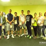Занятия йогой, фитнесом в спортзале ГОБПОУ Усманский промышленно-технологический колледж, спортивный зал Усмань