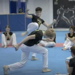Занятия йогой, фитнесом в спортзале Golden Stick Москва