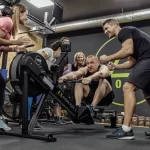 Занятия йогой, фитнесом в спортзале Gora Crossgym Москва