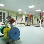 Занятия йогой, фитнесом в спортзале Gorky Fitness Нижний Новгород