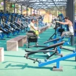 Занятия йогой, фитнесом в спортзале Городок Бор