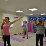 Занятия йогой, фитнесом в спортзале Графит Казань